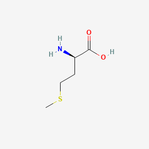 Chemical structure of H-D-Met-OH