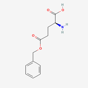 Chemical structure of H-Glu(OBzl)-OH
