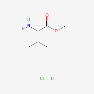 Chemical structure of H-DL-Val-OMe?HCl