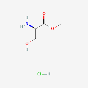Chemical structure of H-D-Ser-OMe·HCl