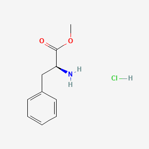 Chemical structure of H-Phe-OMe·HCl