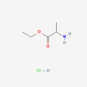 Chemical structure of H-Ala-OEt·HCl