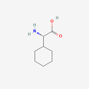 Chemical structure of H-Chg-OH