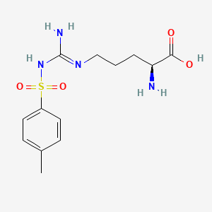 Chemical structure of H-Arg(Tos)-OH