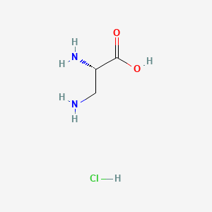 Chemical structure of H-Dap-OH•HCl