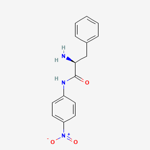 Chemical structure of H-Phe-pNA