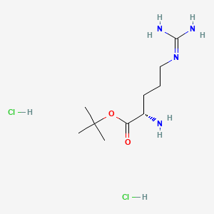 Chemical structure of H-Arg-OtBu·2HCl