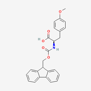 Chemical structure of Fmoc-D-Tyr(Me)-OH