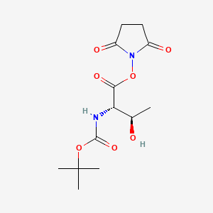 Chemical structure of Boc-Thr-OSu