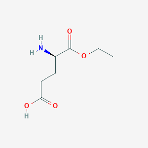 Chemical structure of H-D-Glu-Oet