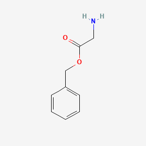 Chemical structure of H-Gly-OBzl·HCl