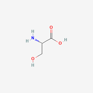 Chemical structure of H-Ser-OH