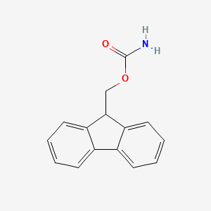 Chemical structure of Fmoc-NH2
