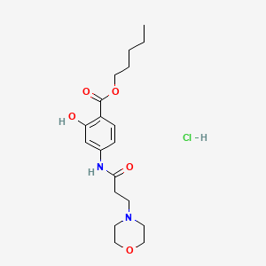 Chemical structure of Boc-Lys(2-Cl-Z)-ol
