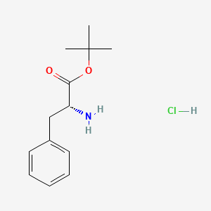 Chemical structure of H-D-Phe-OtBu·HCl