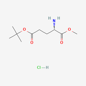 Chemical structure of H-Glu(OtBu)-OMe·HCl