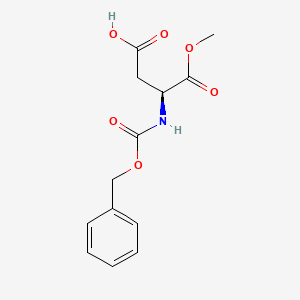Chemical structure of Z-Asp-OMe