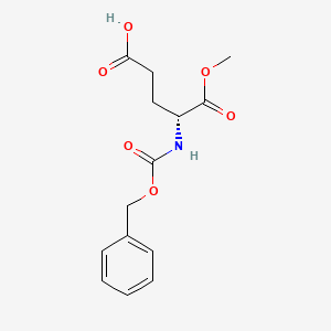 Chemical structure of Z-D-Glu-OMe