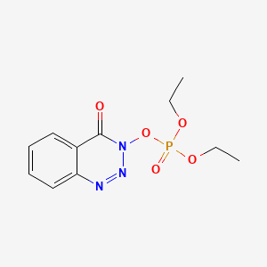 Chemical structure of DEPBT