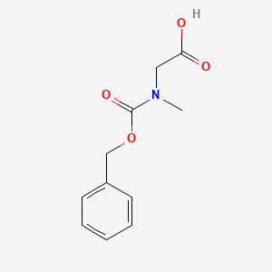 Chemical structure of Z-Sar-OH