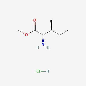 Chemical structure of H-Ile-OMe·HCl
