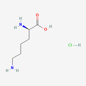 Chemical structure of H-D-Lys-OH·HCl