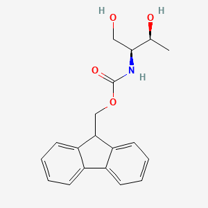 Chemical structure of Fmoc-D-Thr-ol