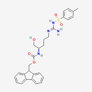 Chemical structure of Fmoc-Arg(Tos)-ol