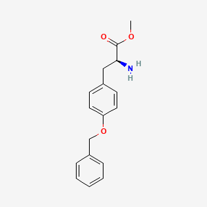 Chemical structure of H-Tyr(Bzl)-Ome