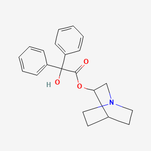 Chemical structure of Fmoc-D-Ile-Wang resin