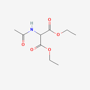 Chemical structure of Diethyl Acetamidomalonate