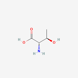 Chemical structure of H-Thr-OH