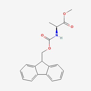Chemical structure of Fmoc-Ala-OMe