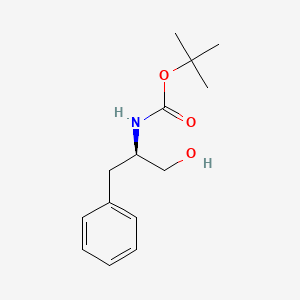 Chemical structure of Boc-D-Phenylalaninol