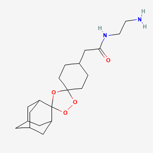 Chemical structure of Z-Nle-OH·CHA