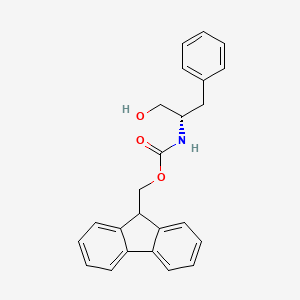 Chemical structure of Fmoc-Phenylalaninol
