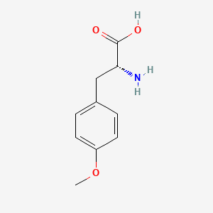 Chemical structure of H-D-Phe(4-OMe)-OH