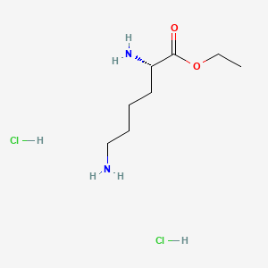 Chemical structure of H-Lys-OEt ·2HCl