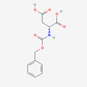 Chemical structure of Z-D-Asp-OH