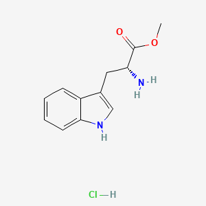 Chemical structure of H-D-Trp-OMe·HCl