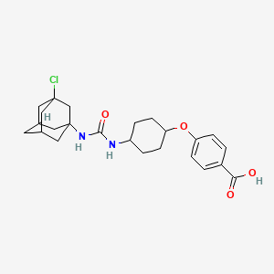 Chemical structure of Fmoc-Lys(Me3)-OH