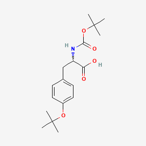 Chemical structure of Boc-Tyr(tBu)-OH