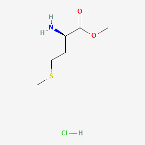 Chemical structure of H-D-Met-OMe·HCl