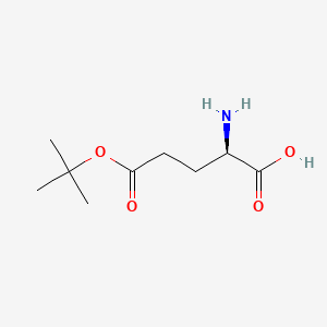 Chemical structure of H-D-Glu(OtBu)-OH