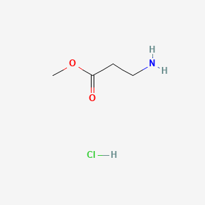 Chemical structure of H-β-Ala-OMe·HCl