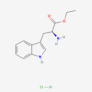 Chemical structure of H-Trp-Oet·HCl