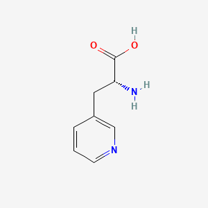 Chemical structure of H-D-Ala(3-pyridyl)-OH?HCl