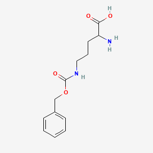 Chemical structure of H-Orn(Z)-OH