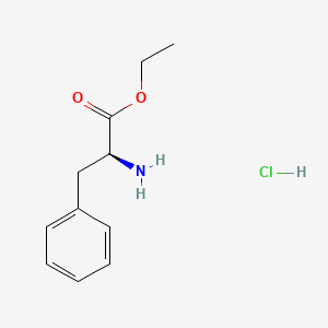 Chemical structure of H-Phe-OEt·HCl