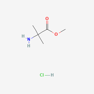 Chemical structure of H-Aib-Ome·HCl